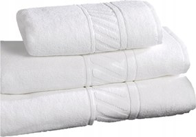 Szállodai Törölköző Portugál Szauna Spa Medence 100x150cm fehér 500g/m2 4ELITE