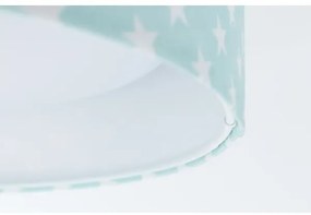 LED mennyezeti lámpa GALAXY KIDS LED/24W/230V zöld-fehér csillagokkal