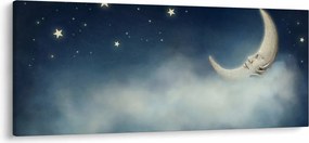 Kép - Hold csillagokkal (120x50 cm)