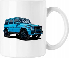 G-Class Bögre Dzsip 1 Fehér 330ml