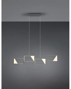 Trio - LED Dimmelhető csillár zsinóron CAFU 4xLED/7W/230V