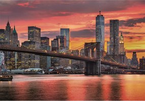 New York East River 1500 db-os Compact puzzle Clementoni