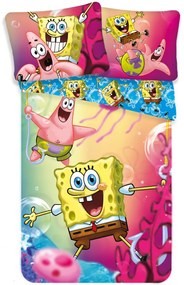 SpongyaBob BikiniBottom ágyneműhuzat 140×200cm, 70×90 cm