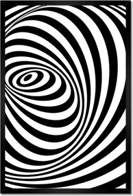 Poszterek keretben 40x60 Absztrakt fekete-fehér