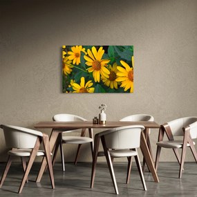 Sárga virágok képe (90x60 cm)