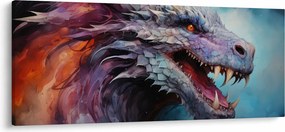Kép - Egy sárkány illusztrációja (120x50 cm)