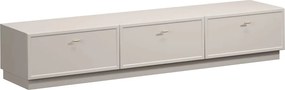 Lorini TV-szekrény 200 cm fiókokkal - kasmír / arany T-bar fogantyúk