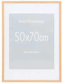 Marbella képkeret szett, 7 db fekete és 8 db natúr 50x70 cm