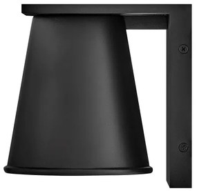 Hinkley HK-HANS-S-BLK -LED Kültéri fali lámpa HANS 1xGU10/8W/230V IP44