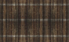 Fotótapéta Rusztikus fa vintage barna szürke vinil 208x146 +ragasztó