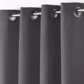 Sötétszürke függöny 140x180 cm Essentiel – douceur d'intérieur