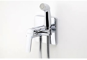 Novaservis-Bidécsap permetezővel rejtett beépítéshez METALIA fényezett króm