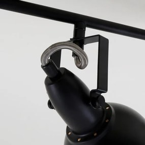 Fekete 3xE14/40W/230V spotlámpa