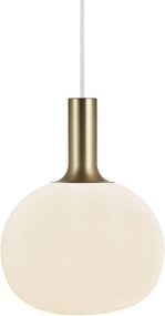 Nordlux modern függeszték alton 25 fehér fekete sárgaréz nor47313001
