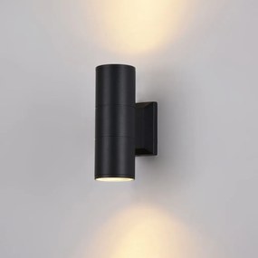 MAYTONI O574WL-02B BOWERY Modern Kültéri Fali Lámpa Fekete GU10 IP54