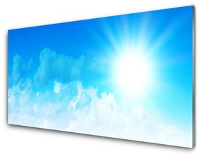 Üvegkép Sun Sky Tájkép 140x70 cm