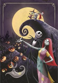Karácsonyi lidércnyomás Moon 1000 db-os Compact puzzle Clementoni