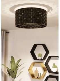 Eglo 99523 - Mennyezeti lámpa MARASALES 1xE27/40W/230V