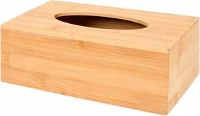 Bambusz törlőkendő tartó Elegáns tok a bár nappali fürdőszobájába