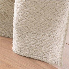 Bézs mikroflanel függöny 140x240 cm Flanela – douceur d'intérieur