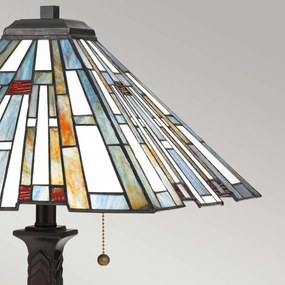 Quoizel Maybeck QZ-MAYBECK-TL Asztali lámpa 2x60W/E27