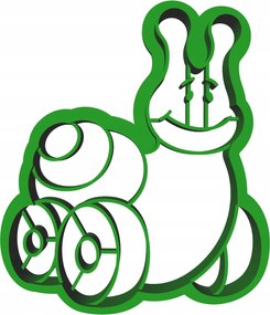 Forma Lyukasztó Sütemény- és Mézeskalácsvágó Csiga