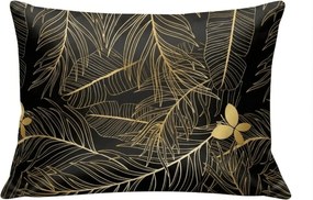 Mikroszálas párnahuzat VISATA 70x90 cm, fekete