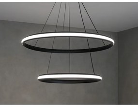 LED dimmelhető csillár kábellel LED/90W/230V 3000-6500K átm. 60 cm + távirányító