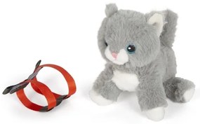 Small Foot - Plüss macska ápolókészlettel