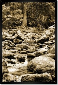 Poszterek keretben 40x60 Tátra Lengyel hegyek Kilátás