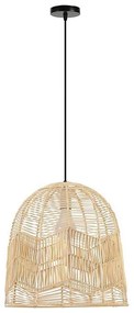 Immax 08262L - Csillár zsinóron PELO 1xE27/40W/230V átm. 40 cm rattan