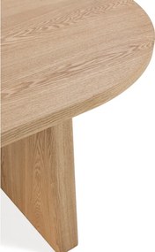 Étkezőasztal kőrisfa dekorral 100x200 cm Blair – MOME