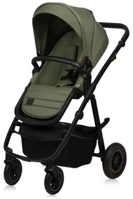 Lionelo - Kombinált 3 az 1-ben babakocsi AMBER PLUS Green Forest