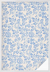 Tejfólia Ablaküvegekhez Öntapadós Adatvédelem Virágok Levelek 100x146