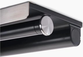 Ezüstszínű fali műanyag papírtörlő tartó RollGrip – Joseph Joseph