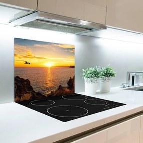 Üveg vágódeszka Sunset tengeren 60x52 cm