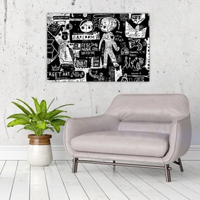 Kép - Graffiti (90x60 cm)