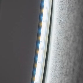 BRILAGI - LED fürdőszobai tükör ARCO LED/18W/230V 60x50 cm IP44 dimmelhető + CCT