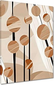 Vászonkép 60x80 Bézs az oszlopokon