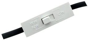 LED spotlámpa 10W/230V, 3000/4000/6400K, átmérő 12 cm, fehér