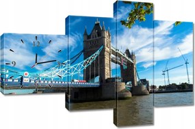 Falióra 100x70 Tower Bridge, égbolt