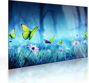 Kép - Misztikus erdei tisztás (üvegen) (70x50 cm)