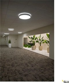 SLV MEDO 1007309 Süllyesztett mennyezeti lámpa 1x75W/LED 3000K|4000K 9400lm|9700lm IP50