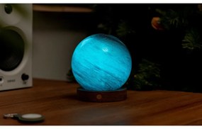 Sötétbarna USB fénydekoráció ø 12 cm Sand Storm – Gingko