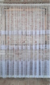 Kész függöny 600x220cm "3 csíkos virág"