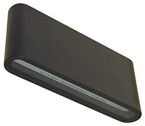 LED Kültéri fali lámpa FLOW LED/6W/230V IP54 4000K antracit