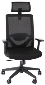 Lisandro irodai szék, fekete