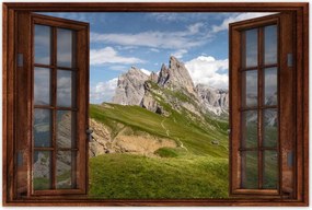 Poszterek 60x40 Bárány a hegyekben Hegyek Kilátás