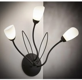 Jupiter 2059 - GLORIOSA fali lámpa 3xG9/14W/230V fekete