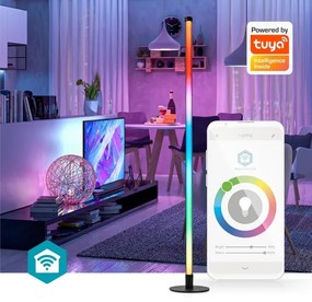 Nedis WIFILD20RGBW- LED RGBIC Állólámpa Smartlife LED/10W/230V 2700-6500K + távirányító